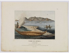 LESUEUR, C-A. / PERON, F. -  Terre de Diemen. Navigation. [plate XIV]